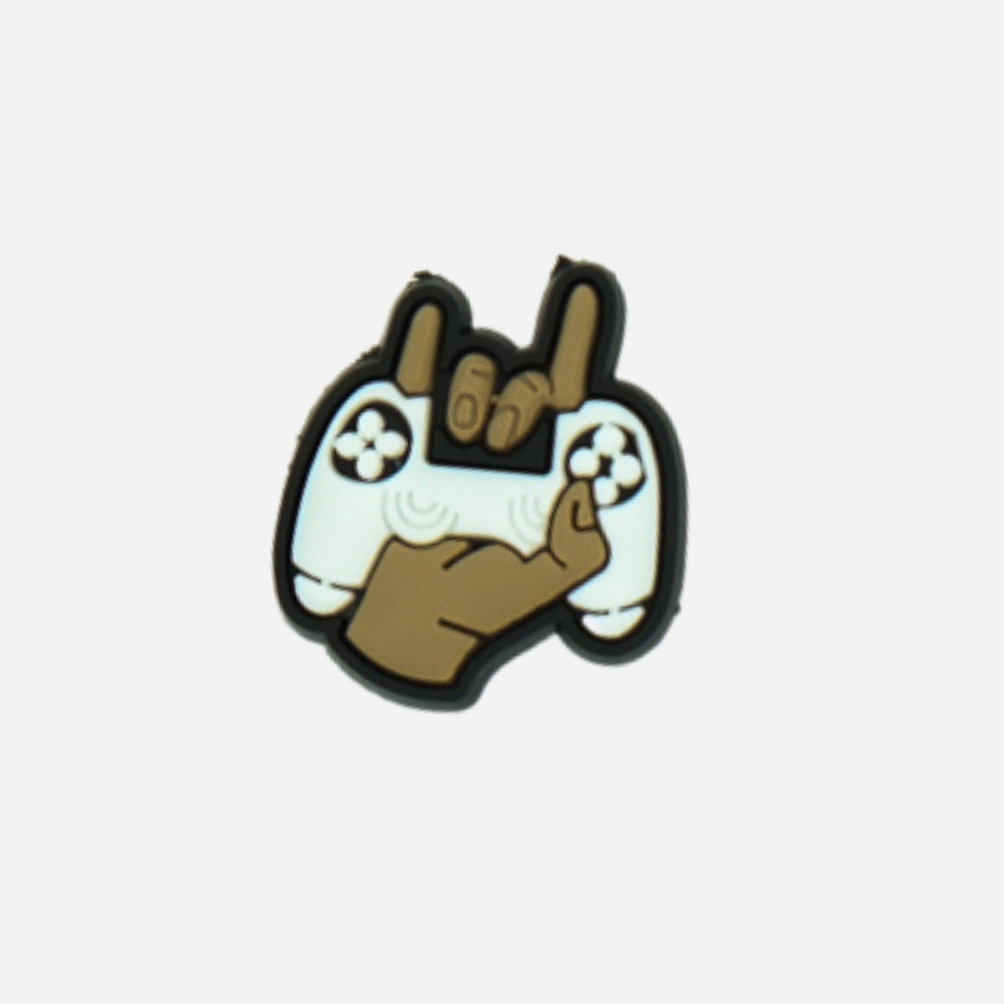 Pin's pour Clogs - Black Power Boy