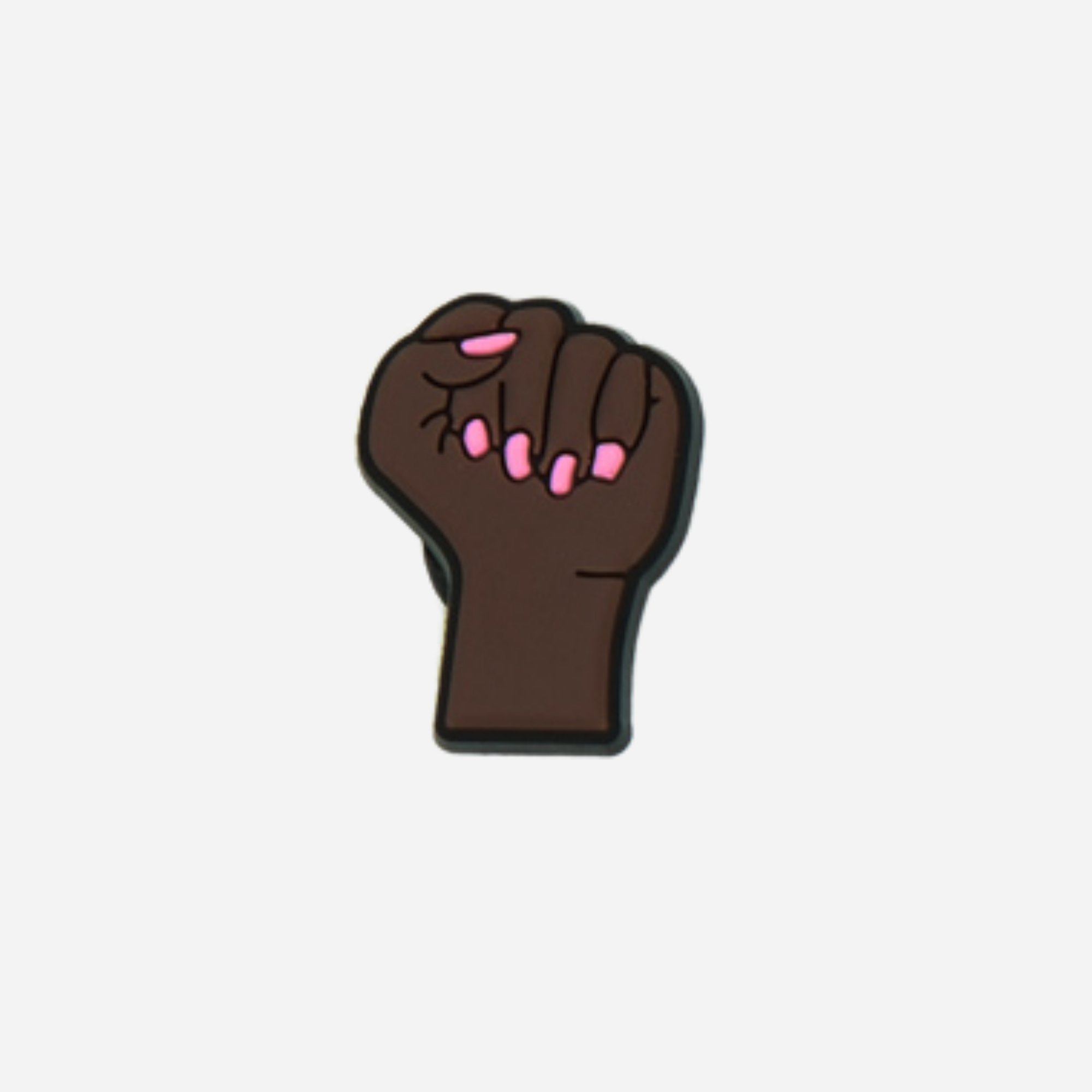Pin's pour Clogs - Black Power Girl