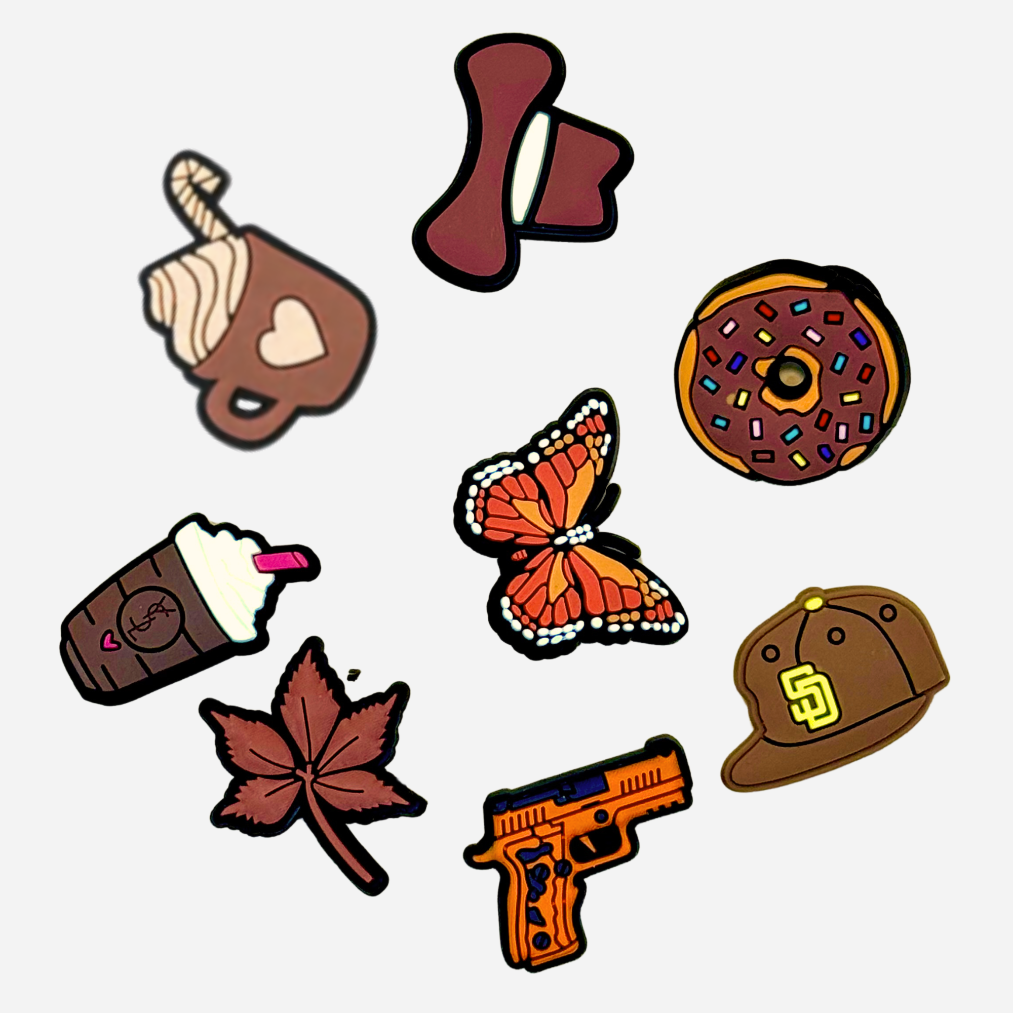 Pin's pour Clogs - Marron