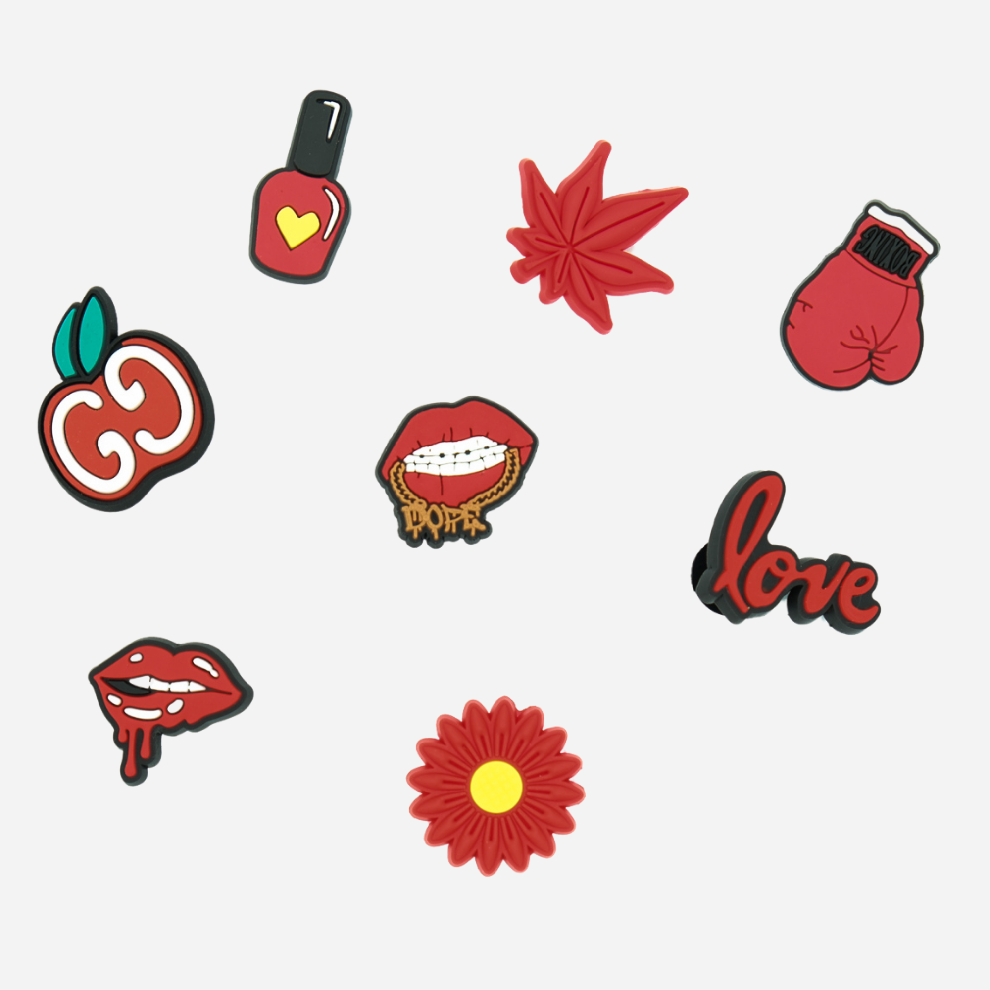 Pin's pour Clogs - Rouge 1