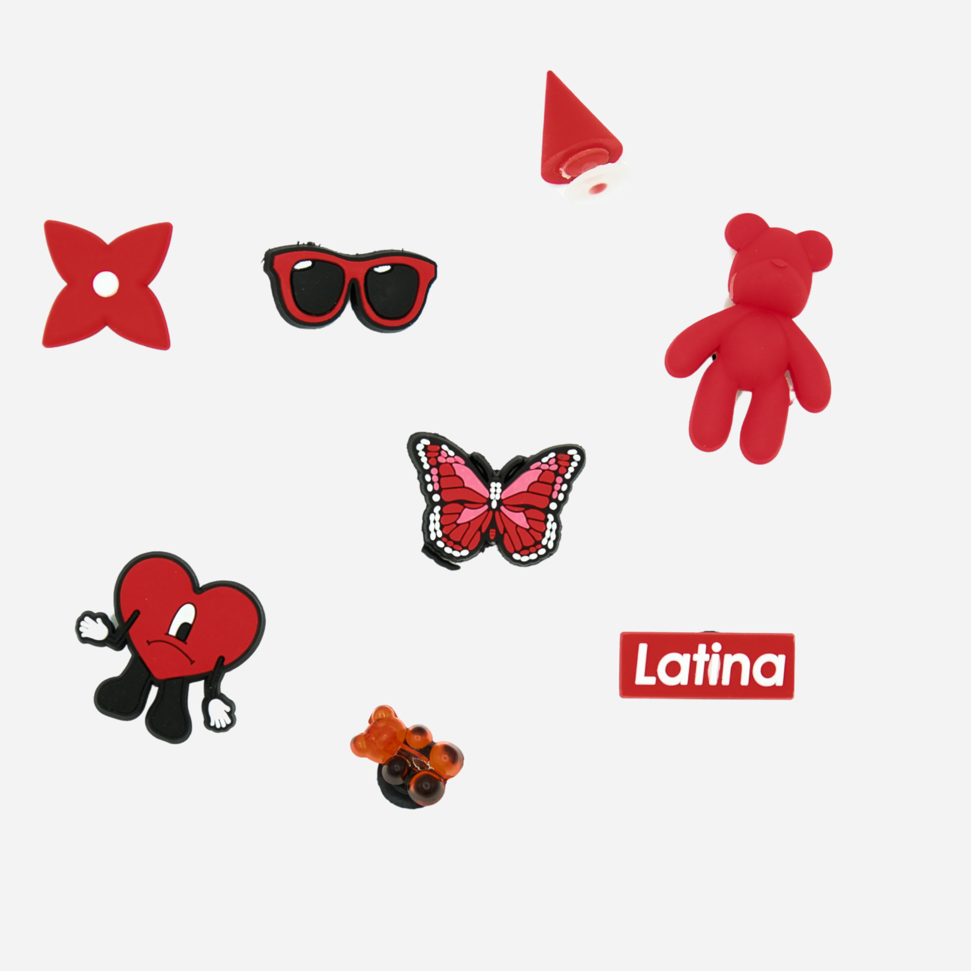 Pin's pour Clogs - Rouge 3