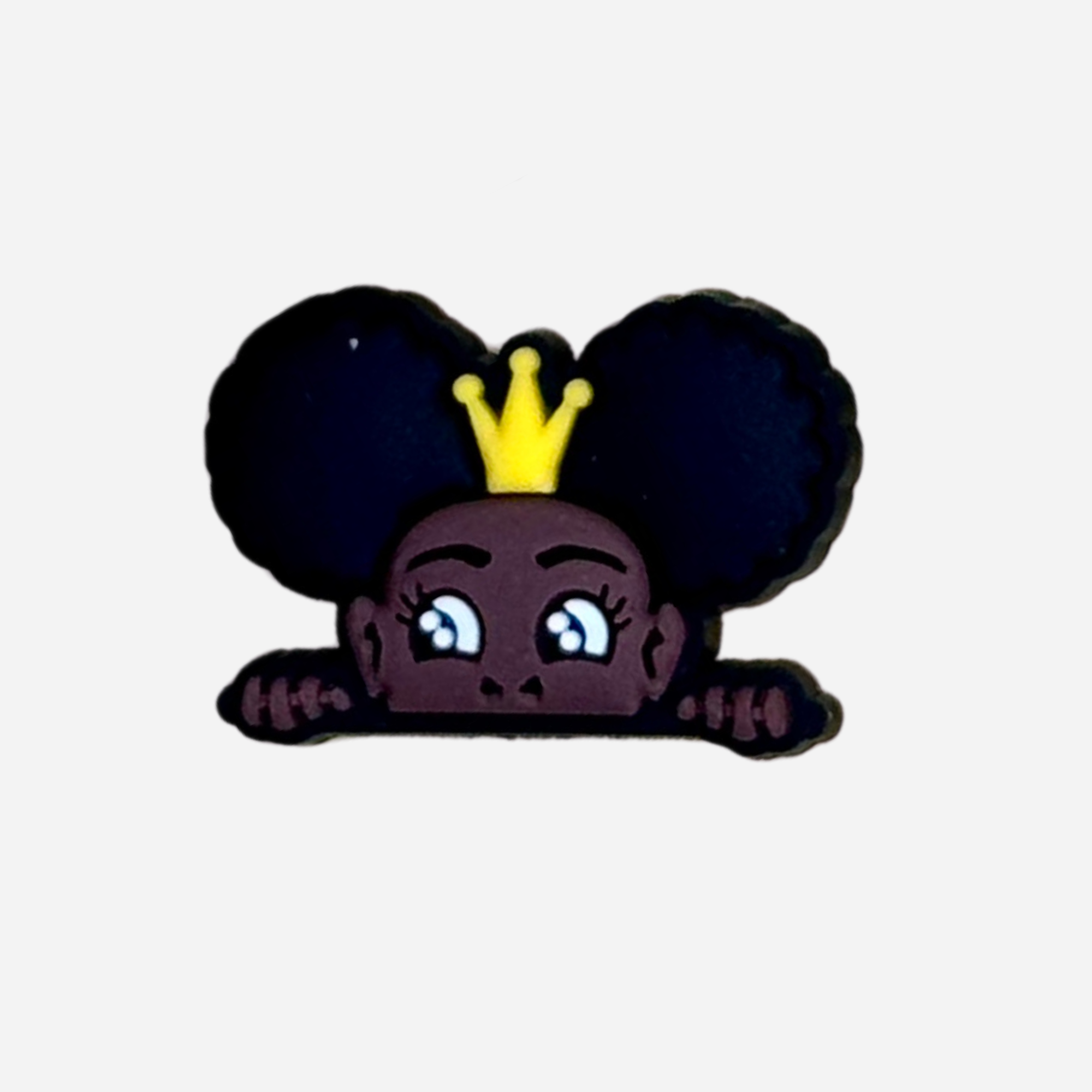 Pin's pour Clogs - Black Power Girl