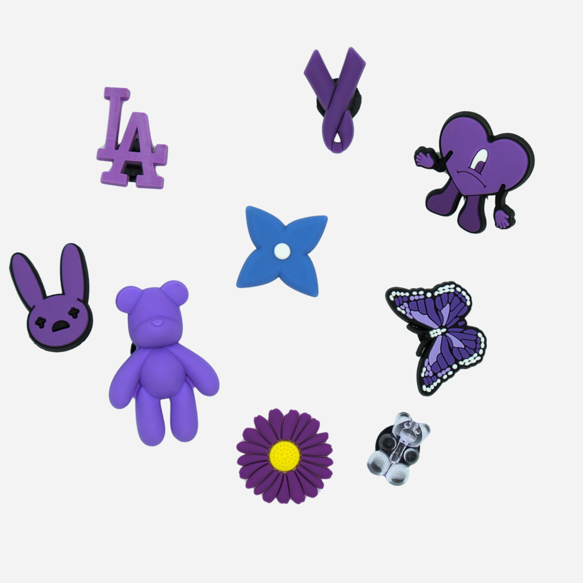 Pin's pour Clogs - Violet