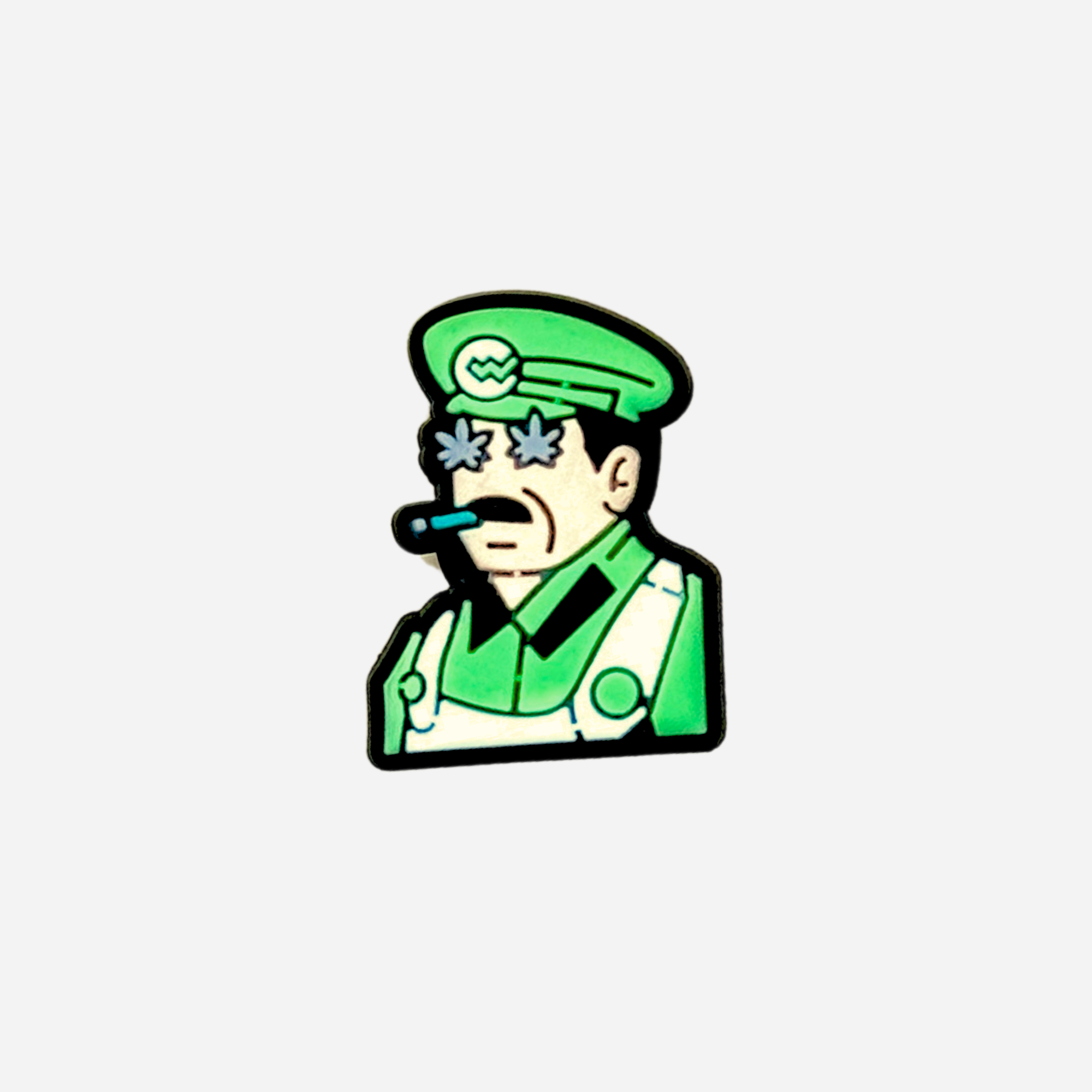 Pin's pour Clogs - Weed