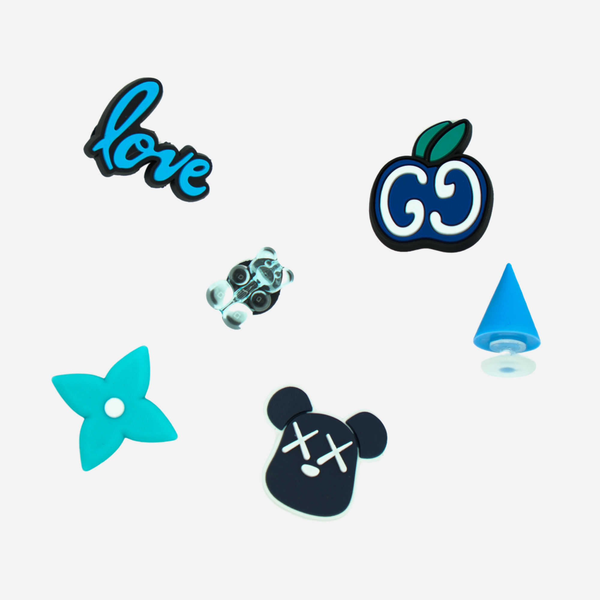 Pin's pour Clogs -Bleu Ciel