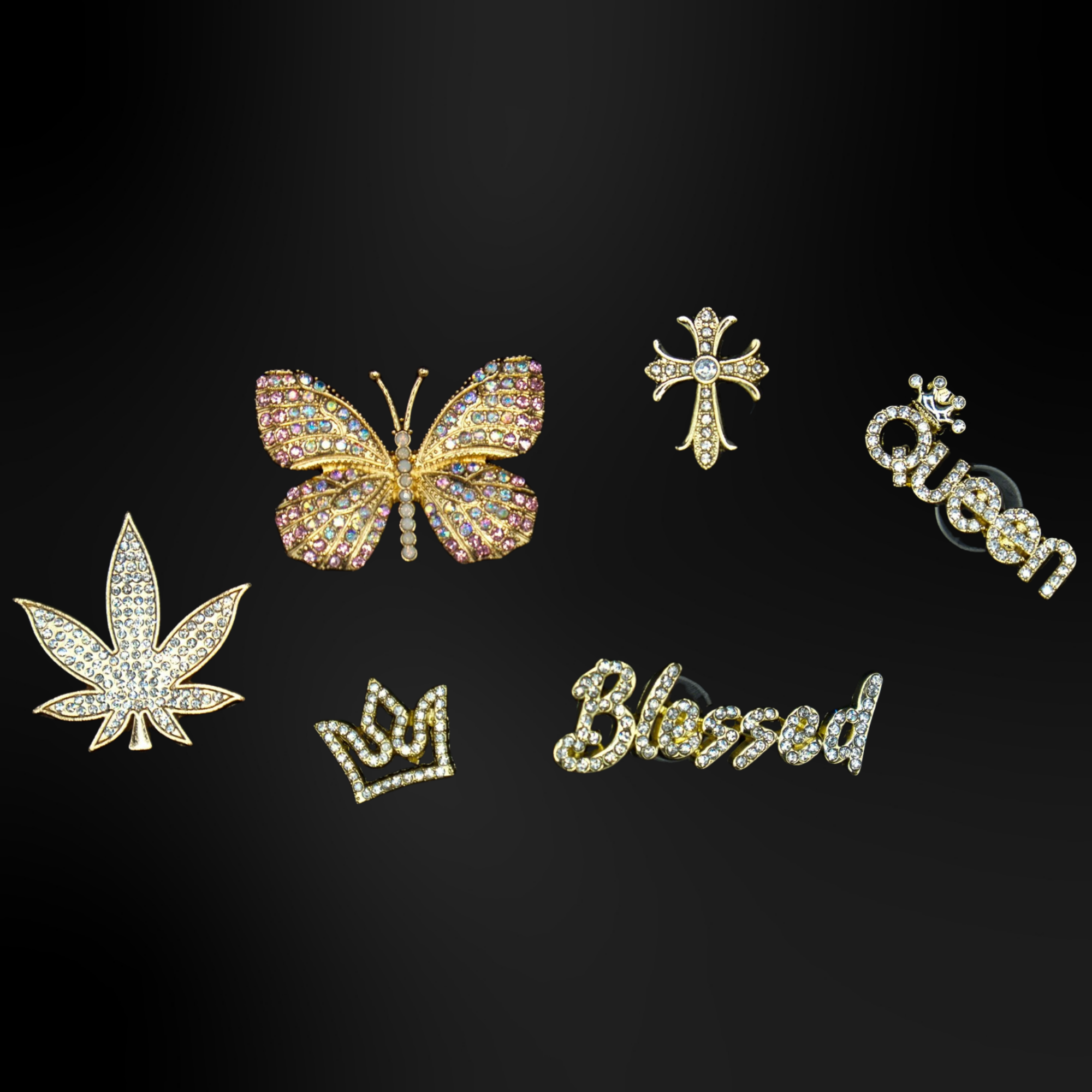 Pin's pour Clogs - Métalliques Or 2