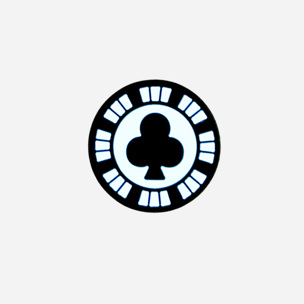 Pin's pour Clogs - Poker