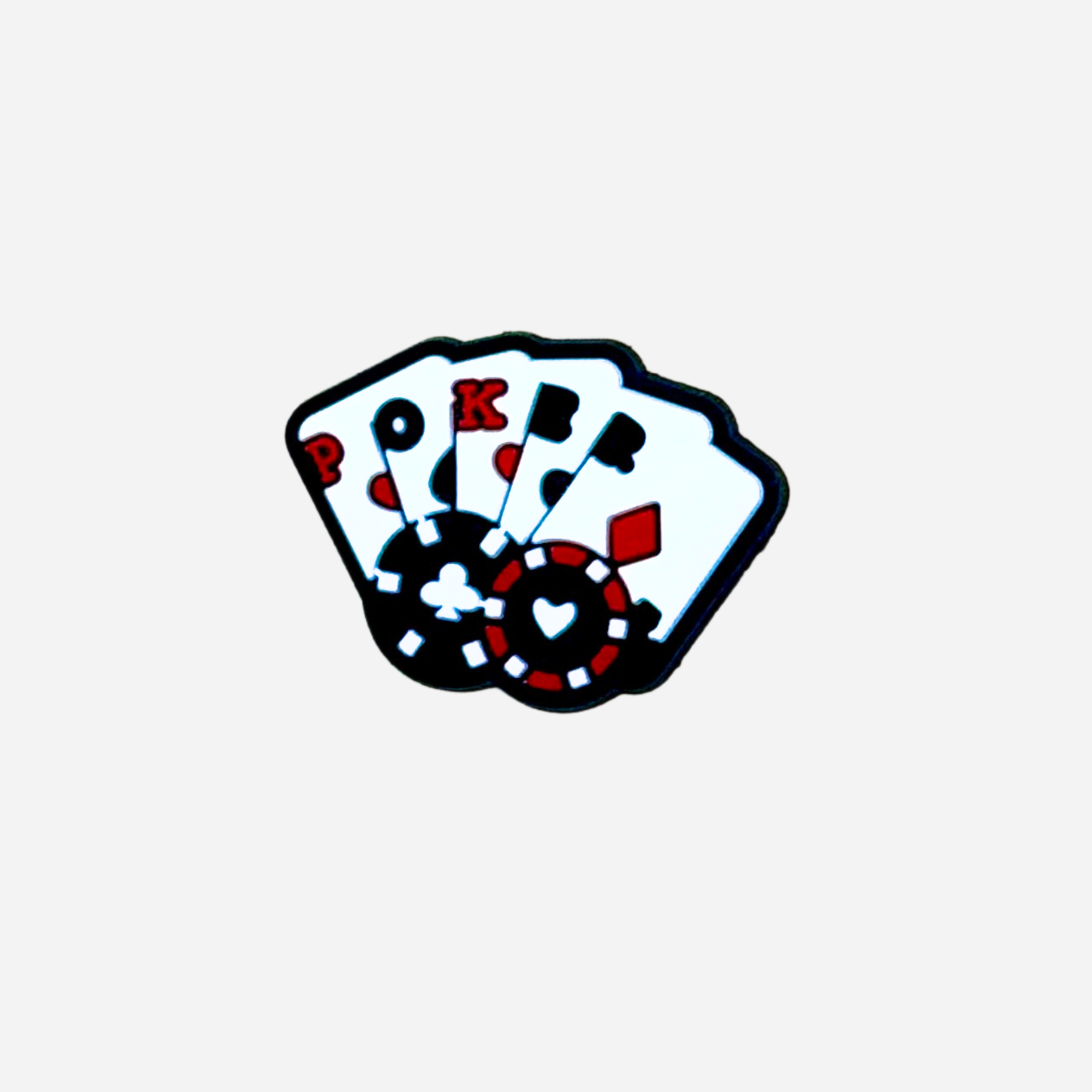 Pin's pour Clogs - Poker
