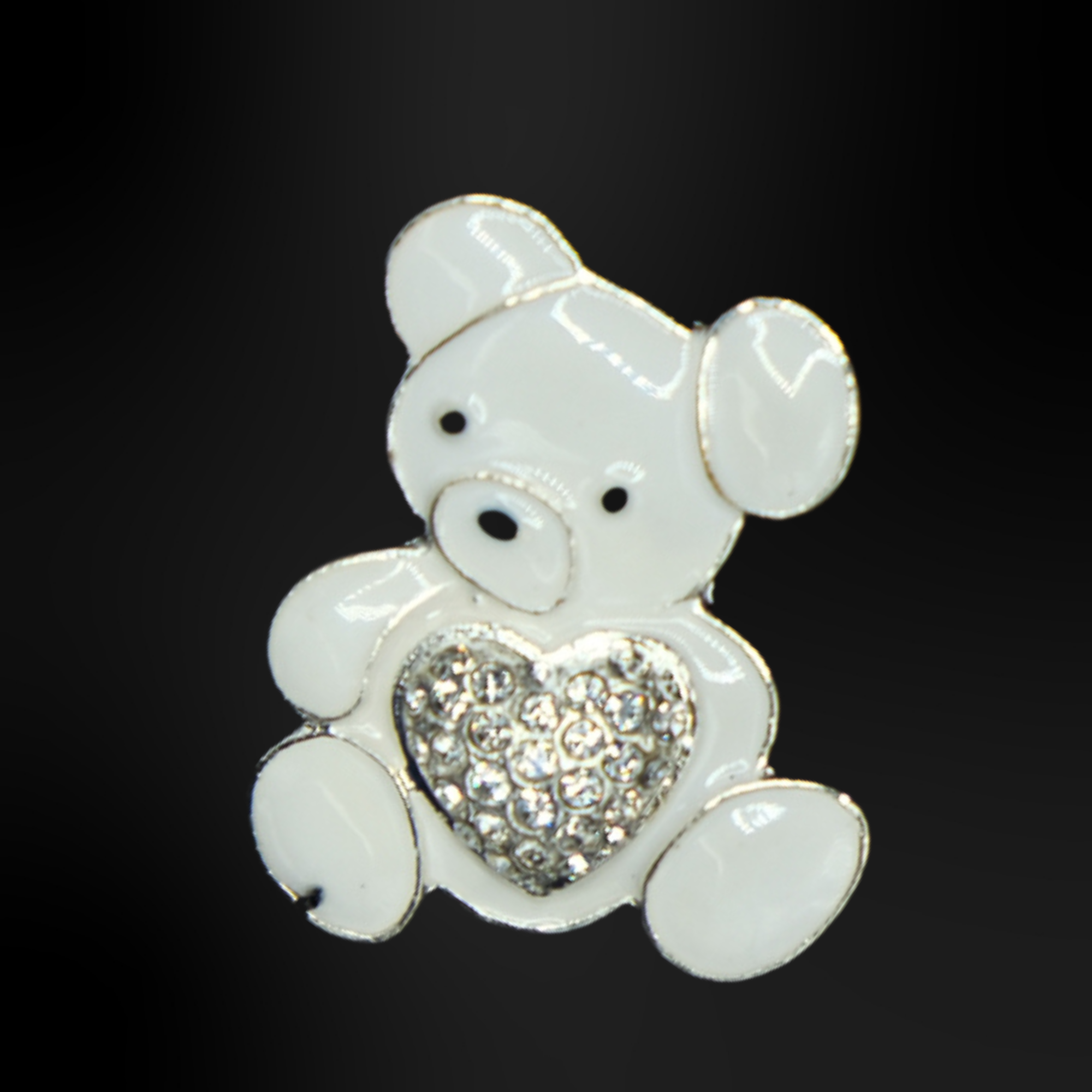 Pin's pour Clogs - Métalliques Blancs