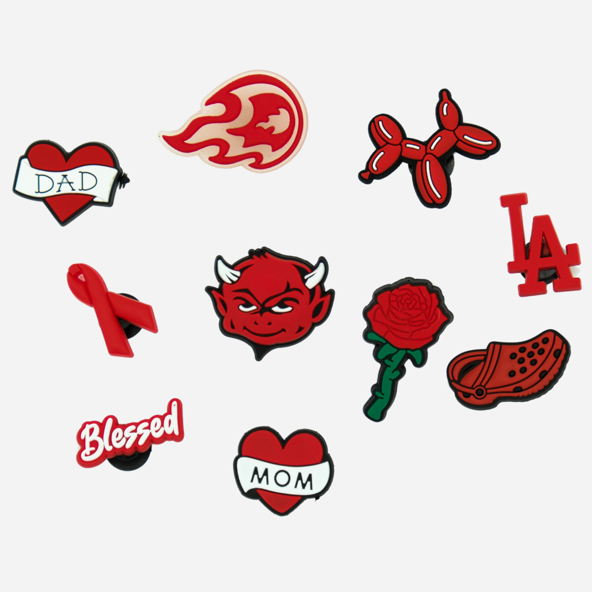 Pin's pour Clogs - Rouge 2