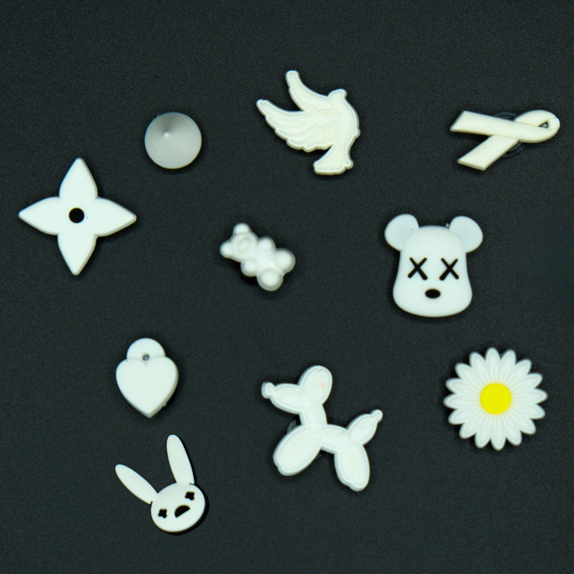 Pin's pour Clogs - Blancs