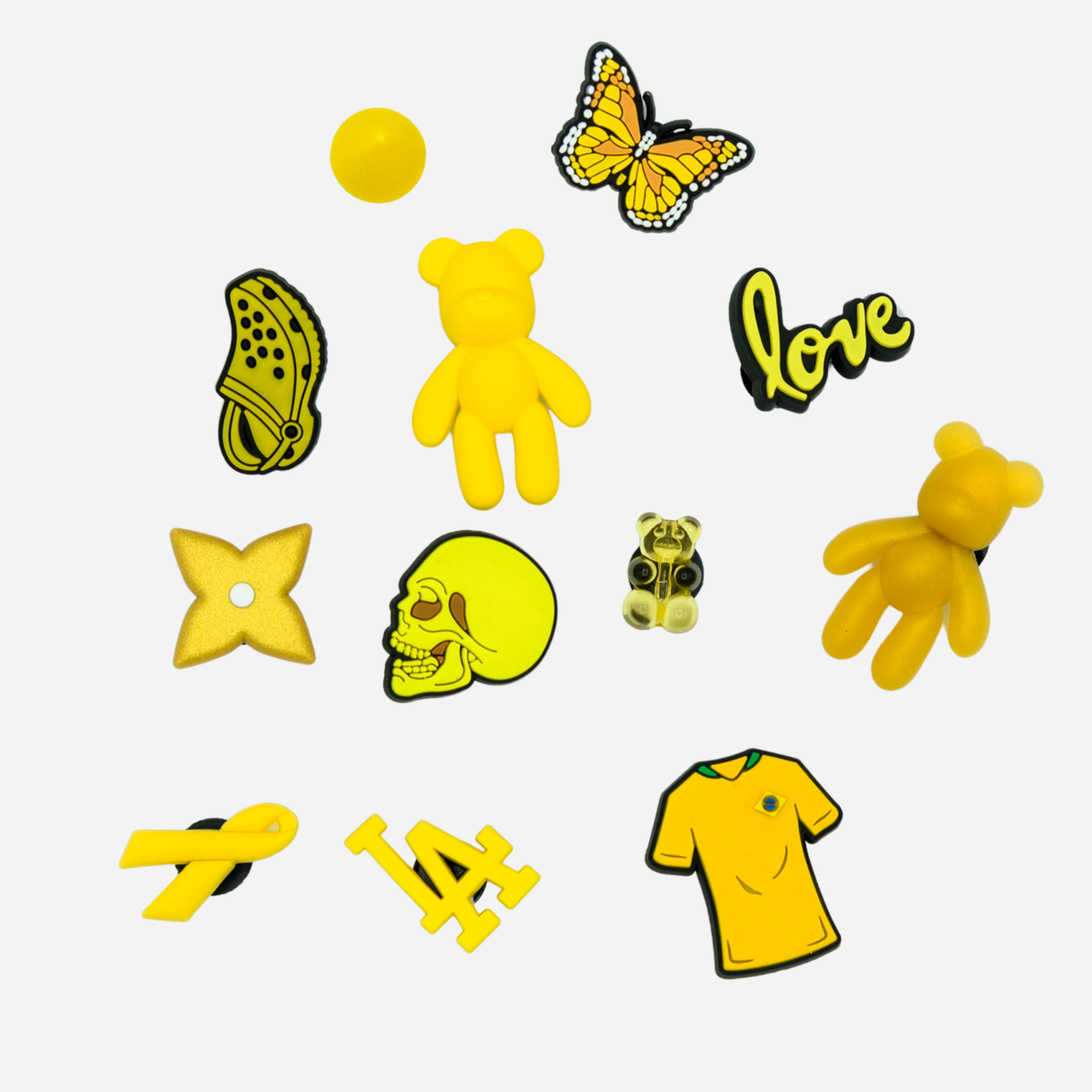 Pin's pour Clogs - Jaune