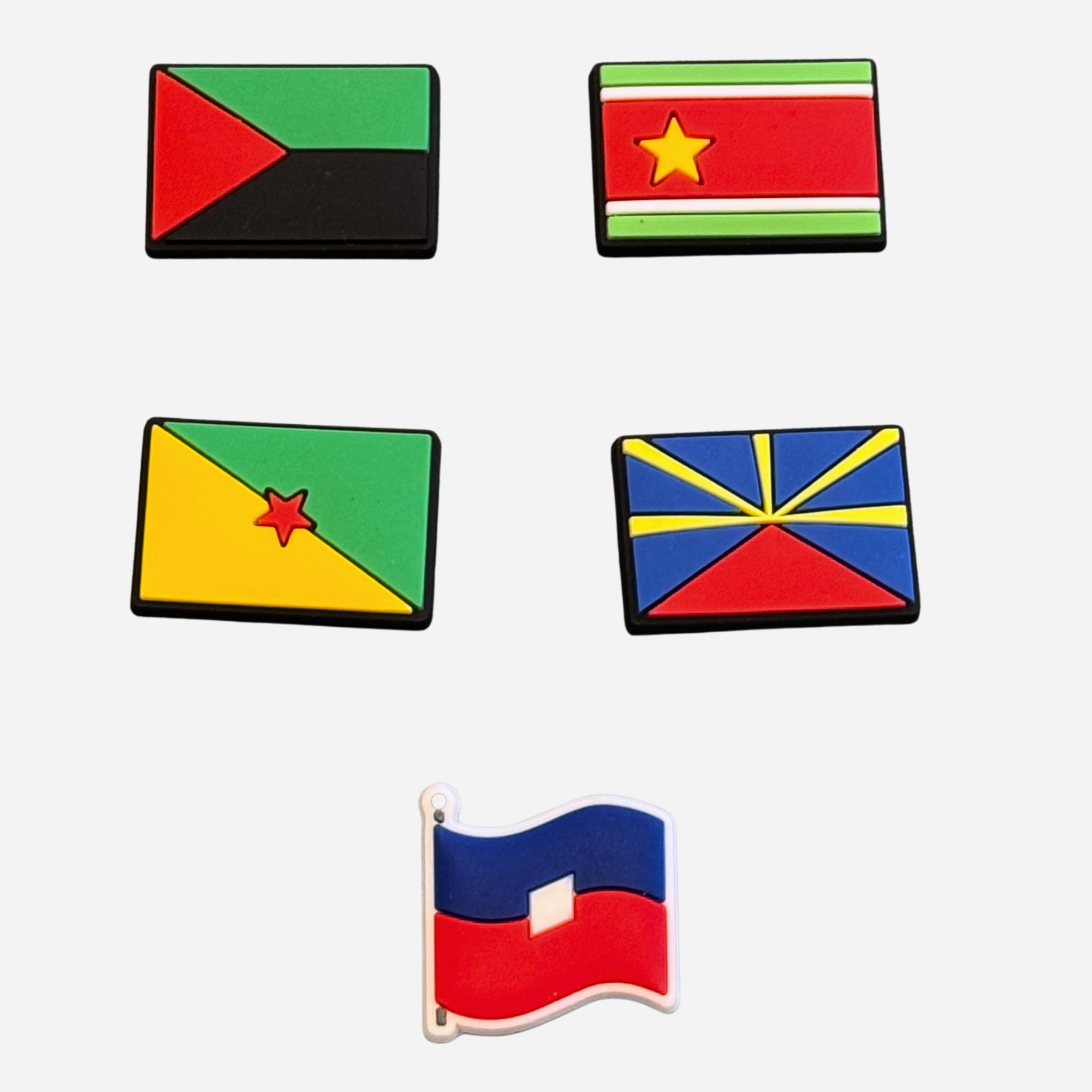 Pin's pour Clogs - Drapeau DOM TOM