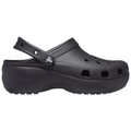 Sabot Crocs à Plateforme Noire
