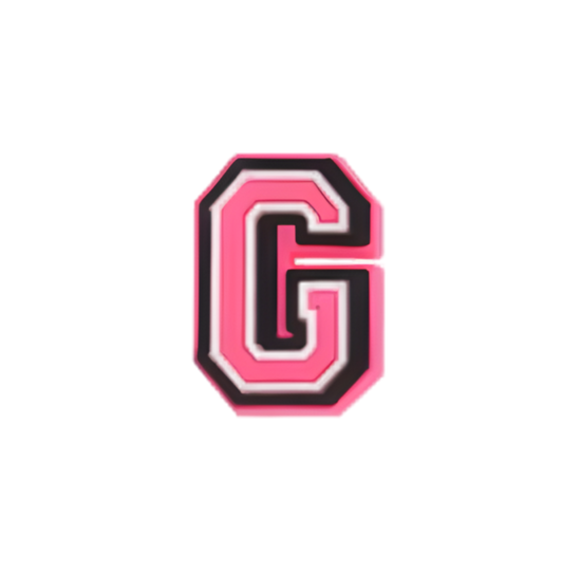 Pin's pour Clogs - Lettres Roses