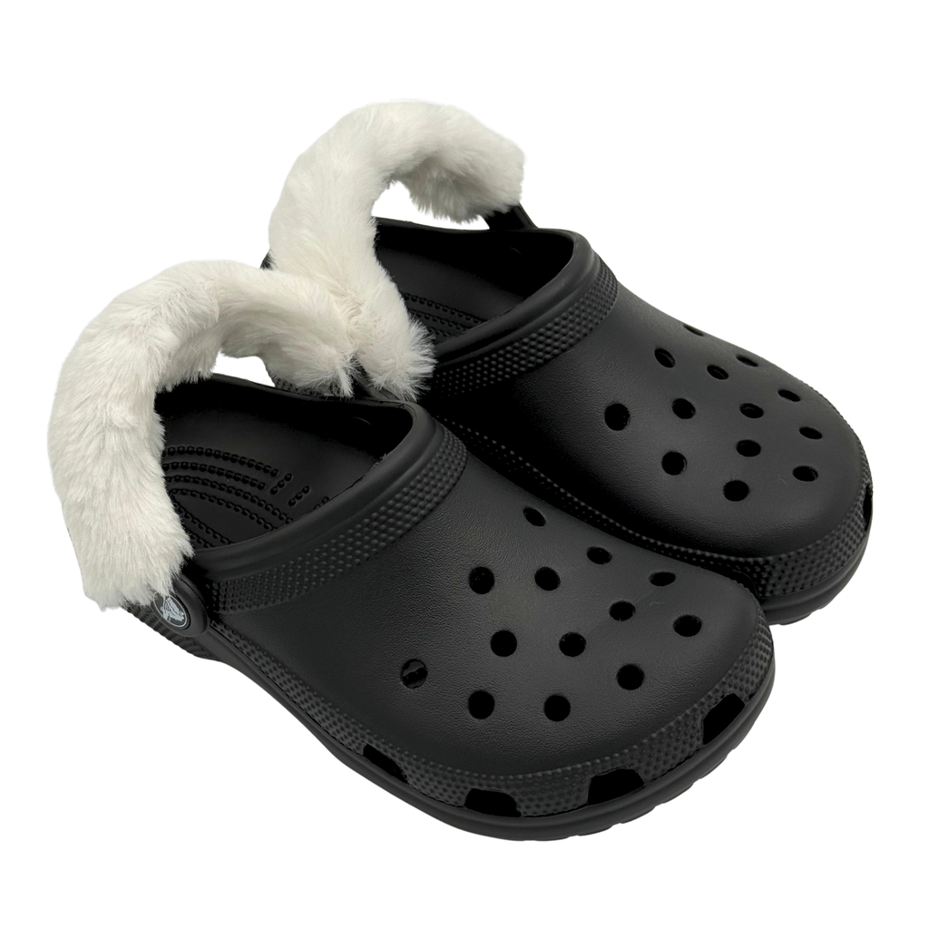 Lanières en fourrure pour Clogs